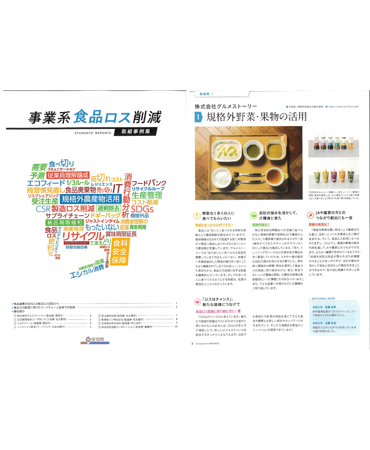 事業系食品ロス削減取組事例集